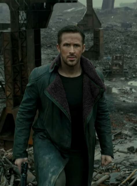 blade runner 2049 ryan gosling leather jacket replica|ryan gosling leather coat.